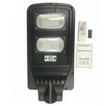 luminária solar ecosolis poste com sensor 100w eco-100-aaa