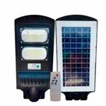 luminária solar ecosolis poste com sensor 100w eco-100-aaa