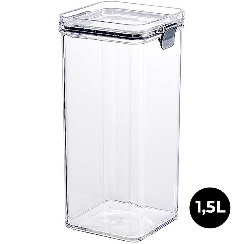 pote hermético coza lock 1,5l cristal 101933009