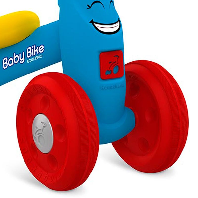 bicicleta de equilíbrio bandeirante baby azul 1155