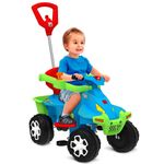 quadriciclo bandeirante passeio e pedal smart azul 1221