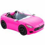 carro mattel barbie veículo conversível rosa hbt92