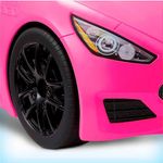 carro mattel barbie veículo conversível rosa hbt92