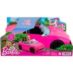 carro mattel barbie veículo conversível rosa hbt92
