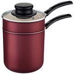 cuscuzeira tramontina turim 10cm 800ml antiaderente vermelho 20273710