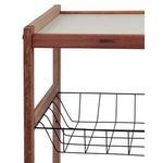 fruteira tramontina utilínea em madeira mista com 2 cestos 13559072