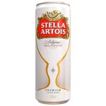 cerveja stella artois sleek 350ml 01 unidade