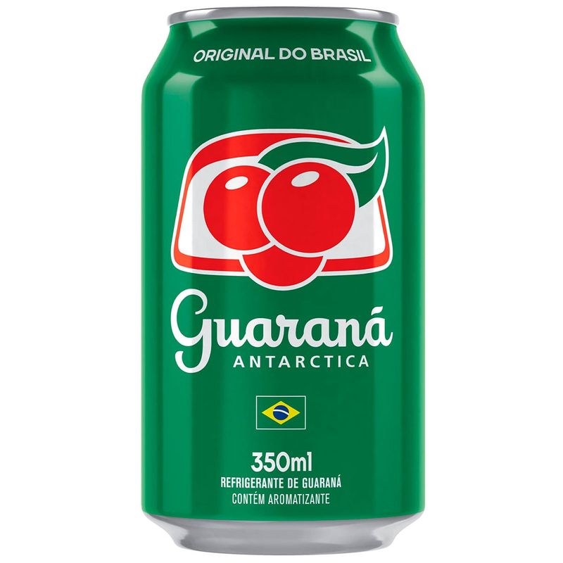 refrigerante guaraná antarctica lata 350ml 01 unidade