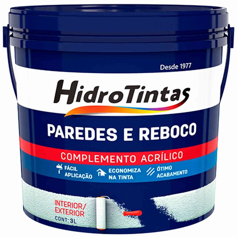 selador acrílico galão hidrotintas 3l (mp)