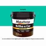 tinta acrílica hidrotintas standard semibrilho 15l brilho e cor hortelã (mp)