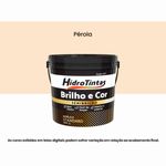 tinta acrílica hidrotintas standard semibrilho 3l brilho e cor pérola (mp)