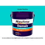 tinta acrílica hidrotintas econômica fosca 15l demais verde piscina (mp)