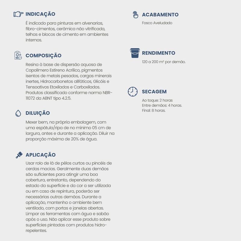 tinta acrílica hidrotintas econômica fosca 15l demais verde piscina (mp)