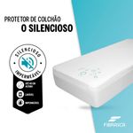 protetor de colchão silencioso impermeável fibrasca queen 9852