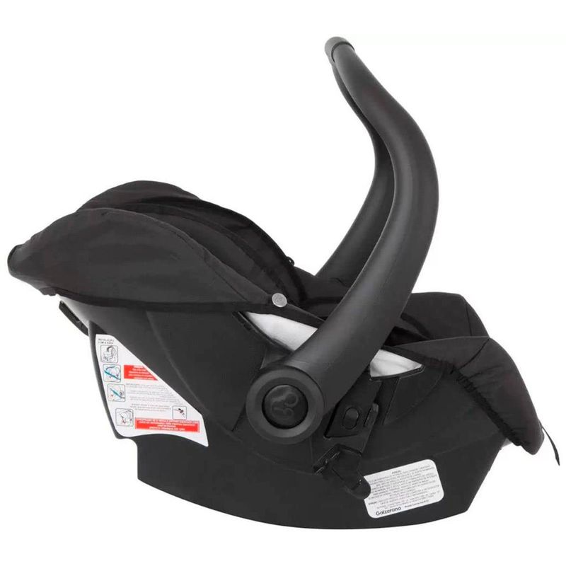 bebê conforto galzerano cocoon 0-13kg preto 8181bl