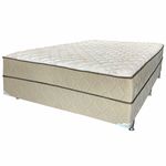 cama box queen marjom rio negro mola ensacada bege 63x158x198cm (mp)