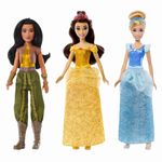 boneca mattel princesas saia cintilante sortido hlw02