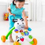 apoiador fisher price zebra com atividade dlh48