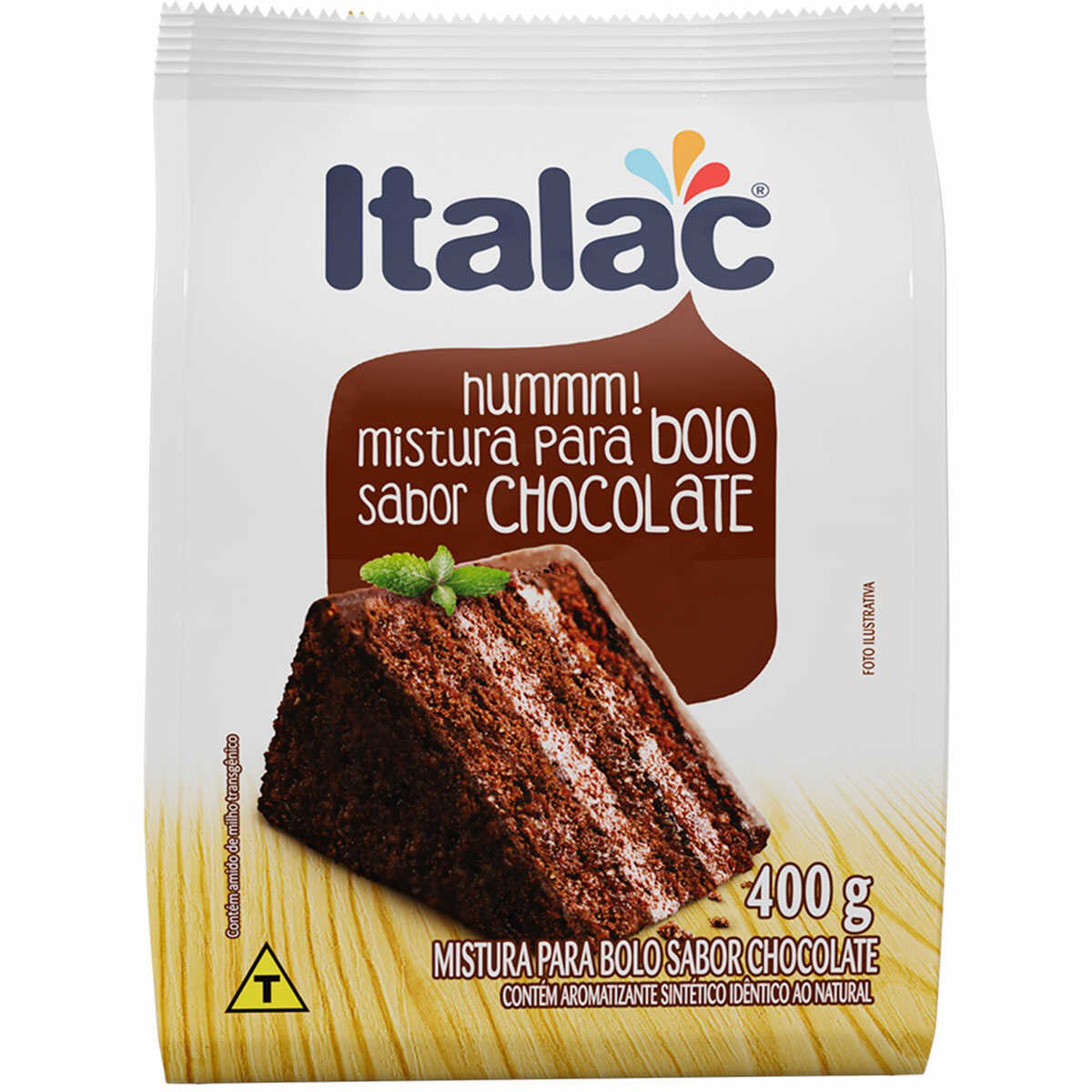 Mistura Para Bolo Italac Chocolate 400G