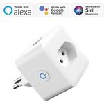 plug de tomada inteligente elg 16 amperes wifi shpt40