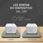 plug de tomada inteligente elg 16 amperes wifi shpt40