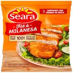 frango empanado filé à milanesa seara 400g