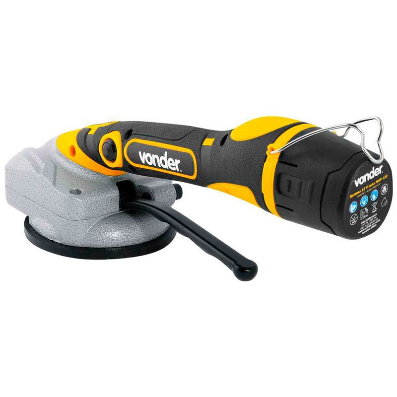 máquina para assentar piso com ventosa vonder à bateria 12v map120