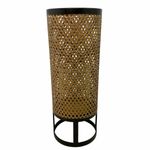 porta vela decorativo noritex ouro m 449-497620