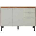 balcão de cozinha demóbile 2 portas amendola e nude 93241