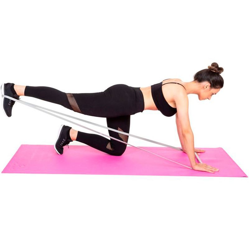 faixa elástico vollo super band 21mm cinza vp1015