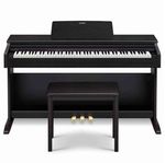 piano digital casio celviano com banqueta ap-270bkc2-br preto