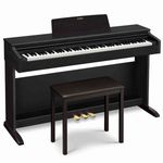 piano digital casio celviano com banqueta ap-270bkc2-br preto