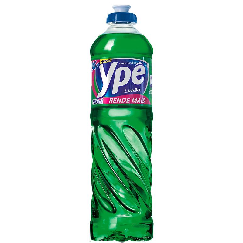 detergente lava louças ypê limão 500ml