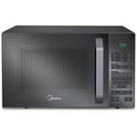 micro-ondas midea 27 litros cinza mxsa27s1