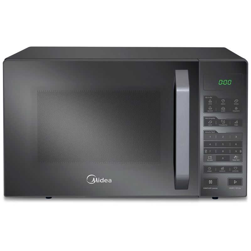 micro-ondas midea 27 litros cinza mxsa27s1