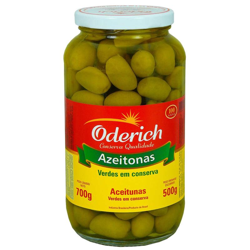 azeitonas verdes oderich 500g