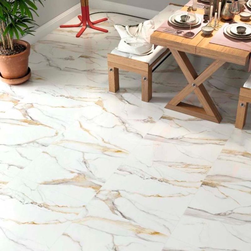 piso cerâmico retificado brilhante 67x67cm lírio lux hd caixa 2,71m² arielle (mp)