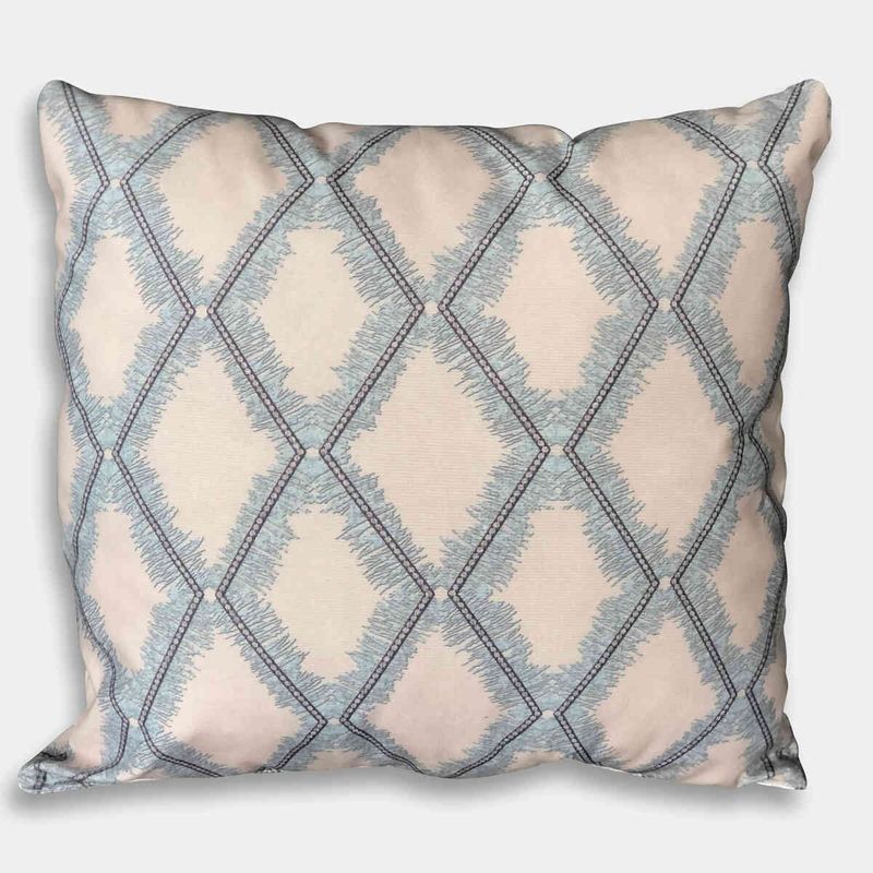 almofada marjom fibra siliconada 10x40x40 cor 17 gemt azul (mp)