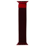 pulseira de metal para apple watch 42/44/45/49mm vermelho (mp)