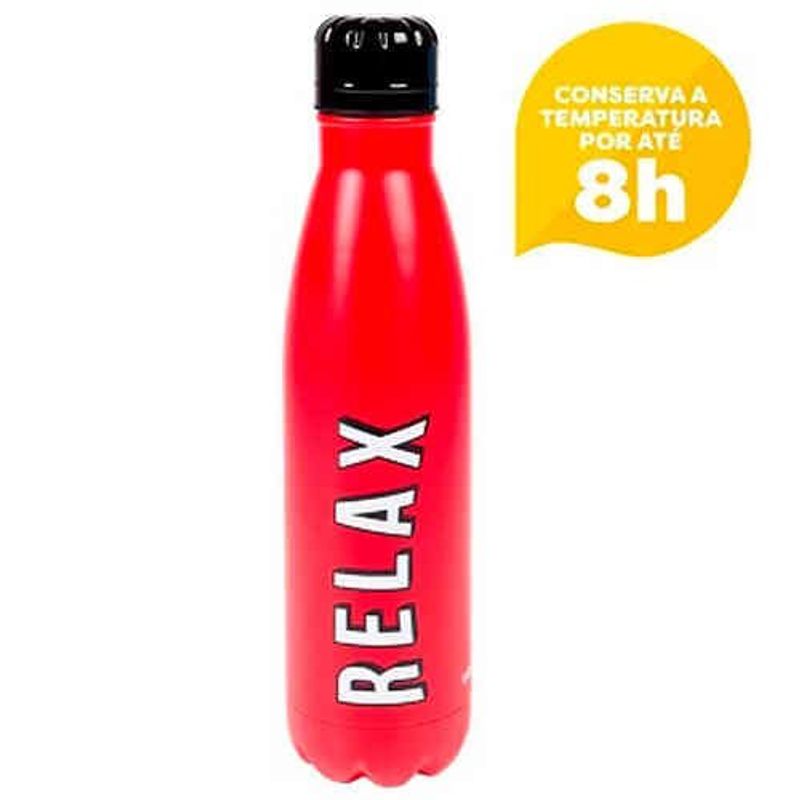 garrafa térmica uatt retrô relax 500ml (mp)