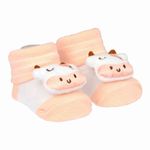 meia rn pimpolho bichinho vaca rosa 24901 (mp)