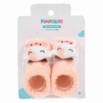 meia rn pimpolho bichinho vaca rosa 24901 (mp)