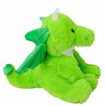 pelúcia fizzy dragão verde com asas 28cm (mp)