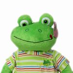 pelúcia sunn toys sapo com camisa 51cm (mp)