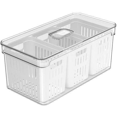 Organizador Clear com Cesto OF750NT