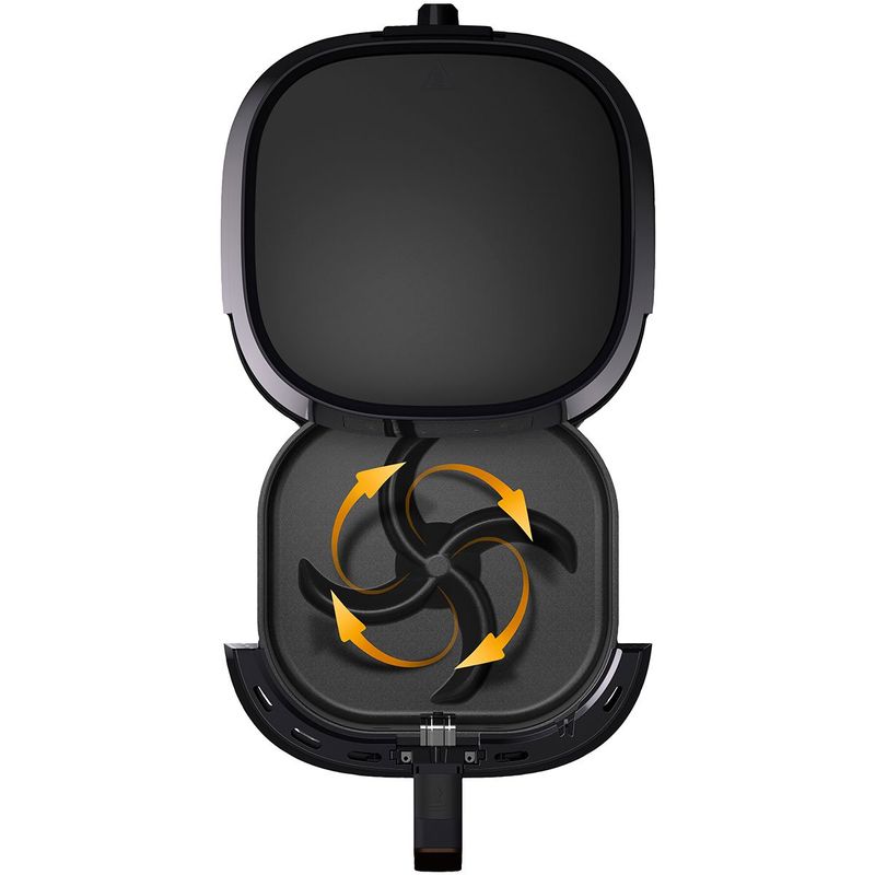 fritadeira philips walita air fryer 6,2 litros essential xl digital preta ri9270/90