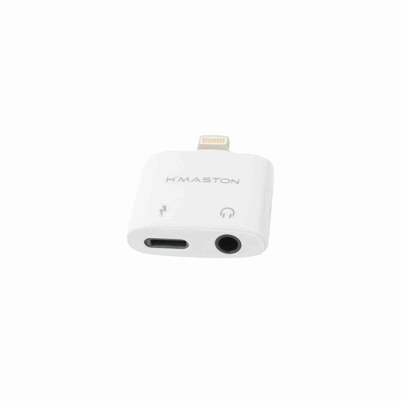 adaptador h'maston para iphone 2 em 1 ky-178 (mp)