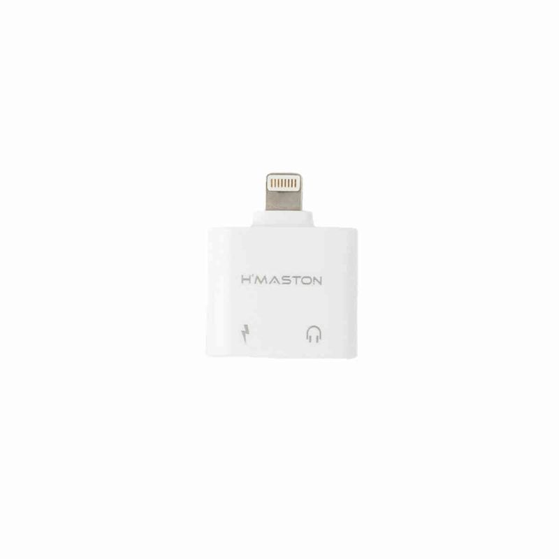 adaptador h'maston para iphone 2 em 1 ky-178 (mp)