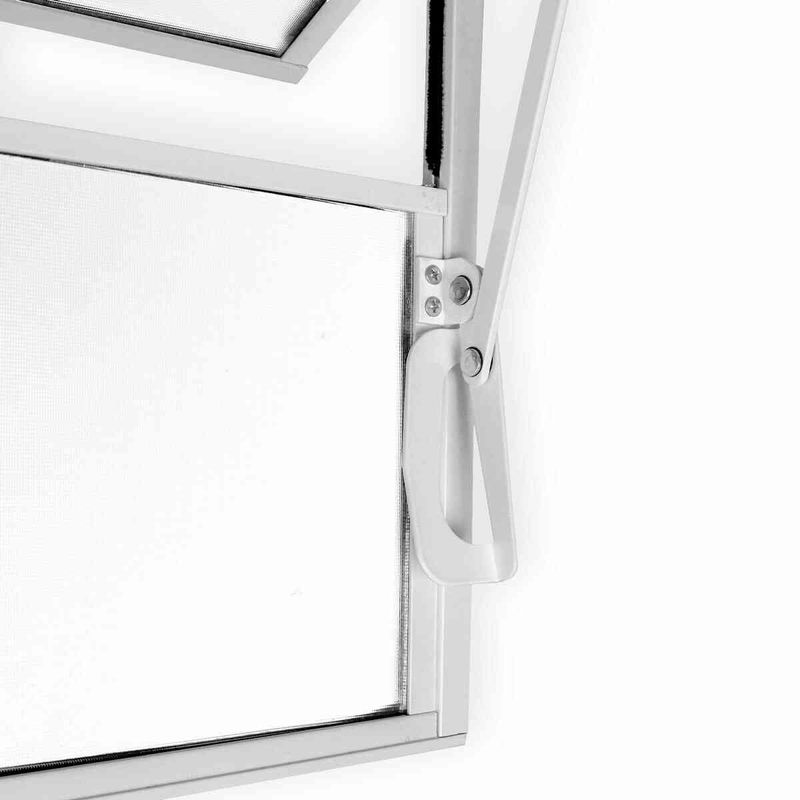 janela basculante de alumínio vidro mini boreal mgm 40x40cm soft branco (mp)
