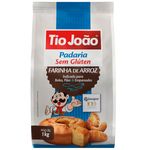 farinha de arroz tio joão padaria sem glúten 1kg